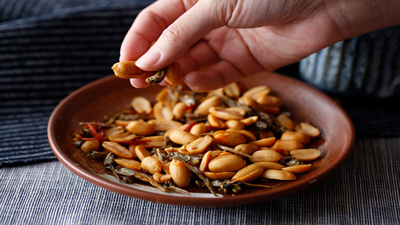 麻辣小魚(yú)花生