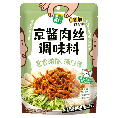 蔥伴侶京醬肉絲調味料